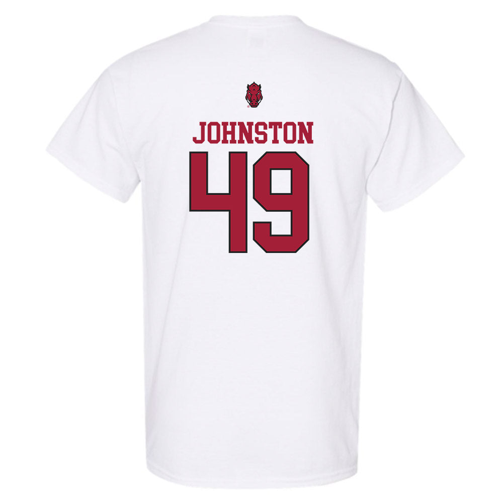 Arkansas - NCAA Football : Adam Johnston - Classic Shersey T-Shirt-1
