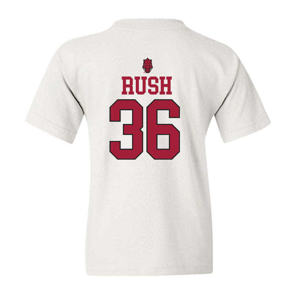 Arkansas - NCAA Football : Gavin Rush - Classic Shersey Youth T-Shirt-1