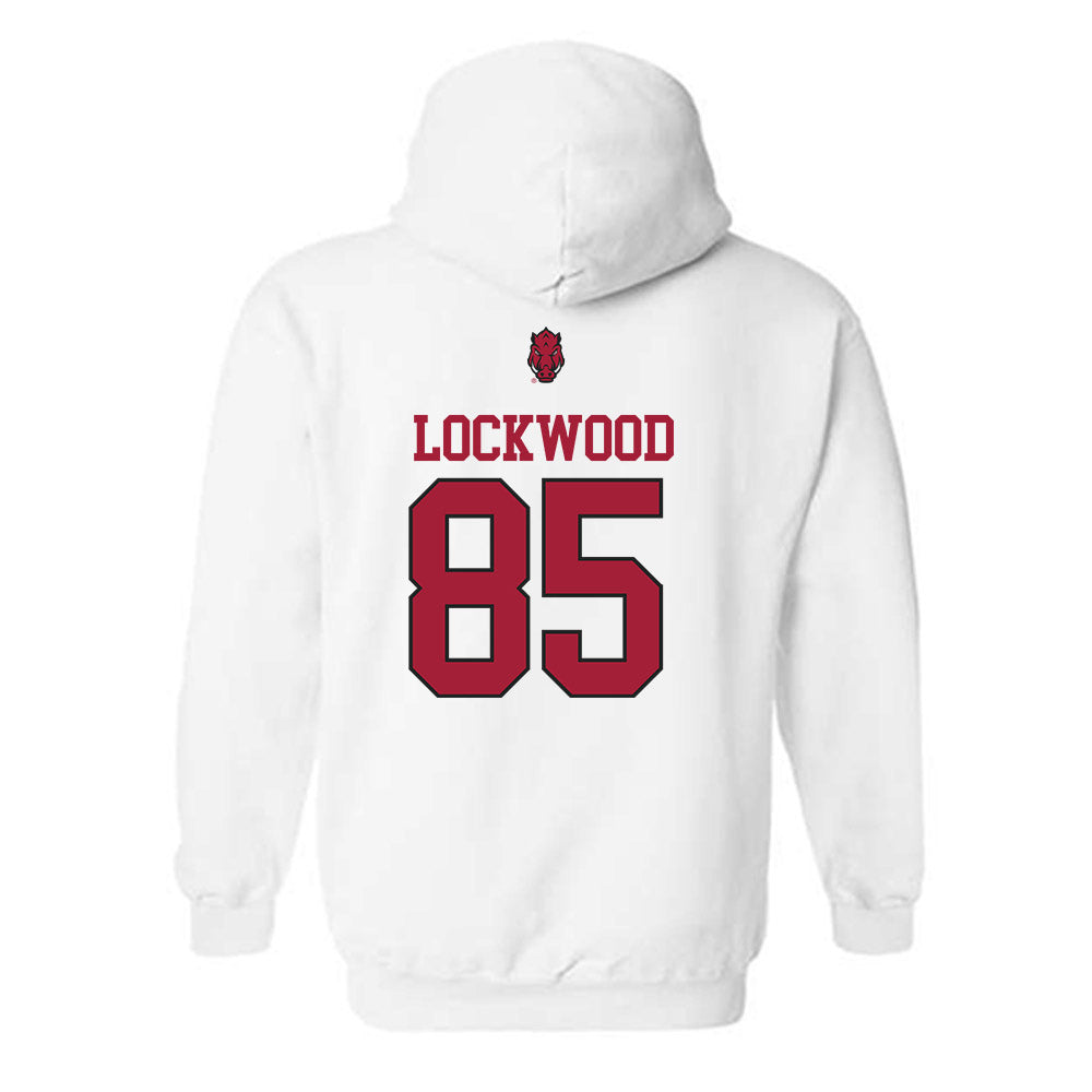 Arkansas - NCAA Football : Ty Lockwood - Classic Shersey Hooded Sweatshirt-1