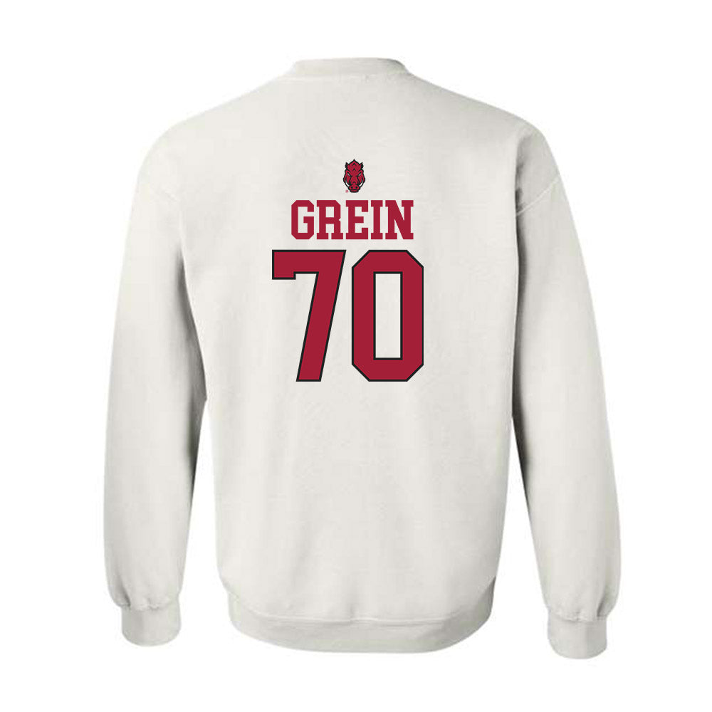 Arkansas - NCAA Football : Dan Grein - Classic Shersey Crewneck Sweatshirt-1