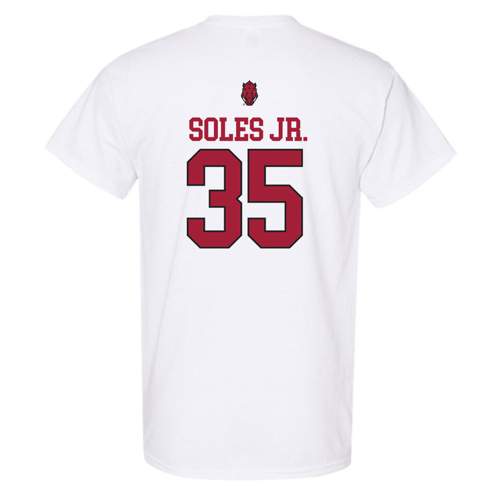 Arkansas - NCAA Football : Steven Soles Jr. - Classic Shersey T-Shirt-1