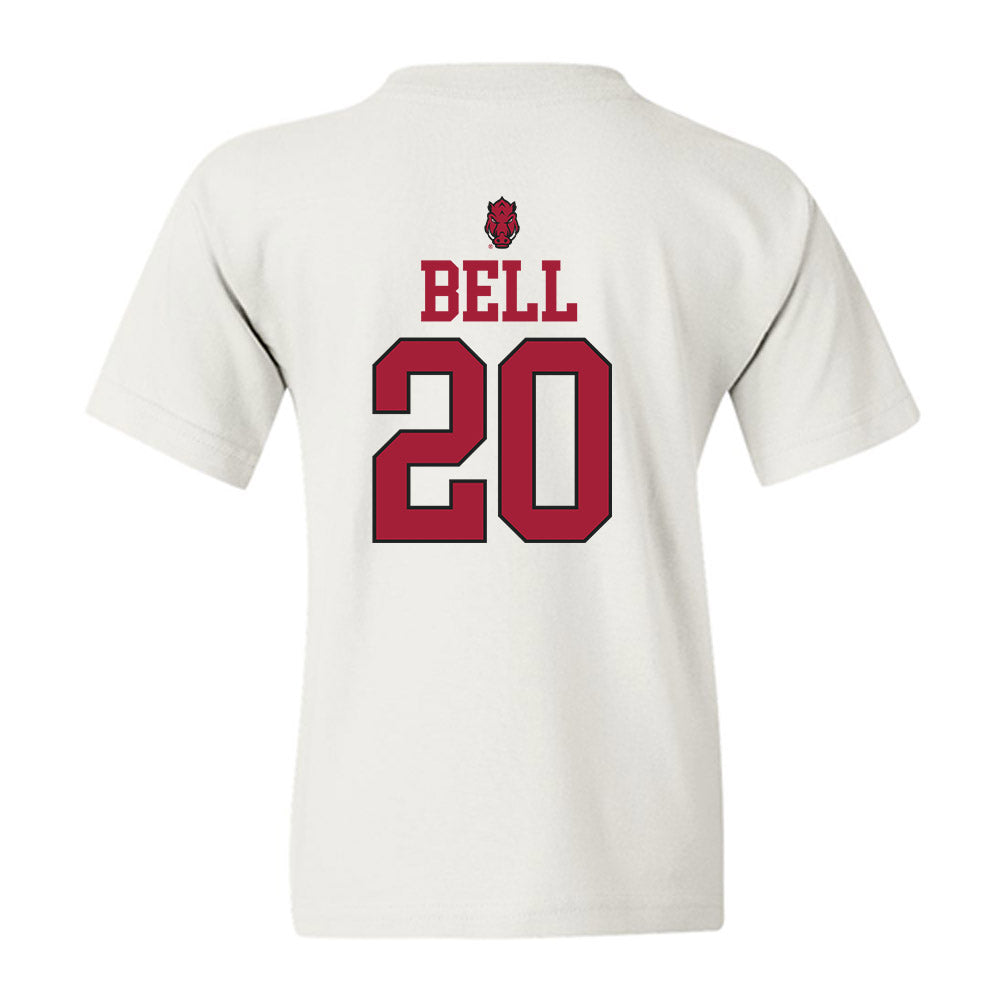 Arkansas - NCAA Softball : Tianna Bell - Classic Shersey Youth T-Shirt-1