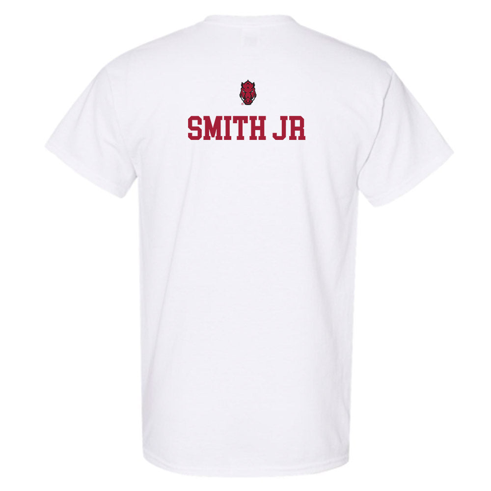 Arkansas - NCAA Men's Basketball : Jordan Smith Jr - Classic Shersey T-Shirt-1