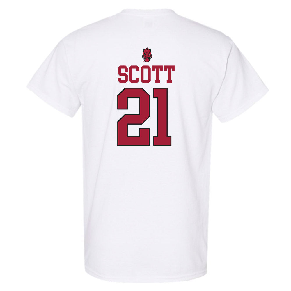 Arkansas - NCAA Football : Tyler Scott - Classic Shersey T-Shirt-1