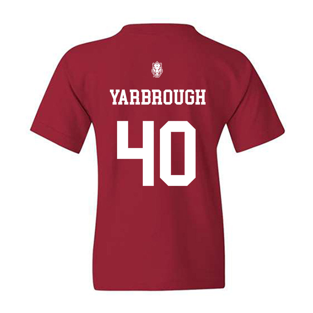 Arkansas - NCAA Football : Colton Yarbrough - Classic Shersey Youth T-Shirt-1