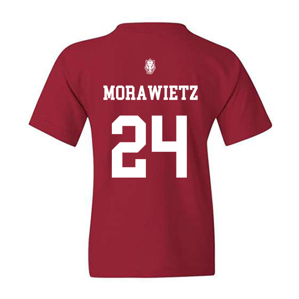 Arkansas - NCAA Women's Soccer : Kayla Morawietz - Classic Shersey Youth T-Shirt-1