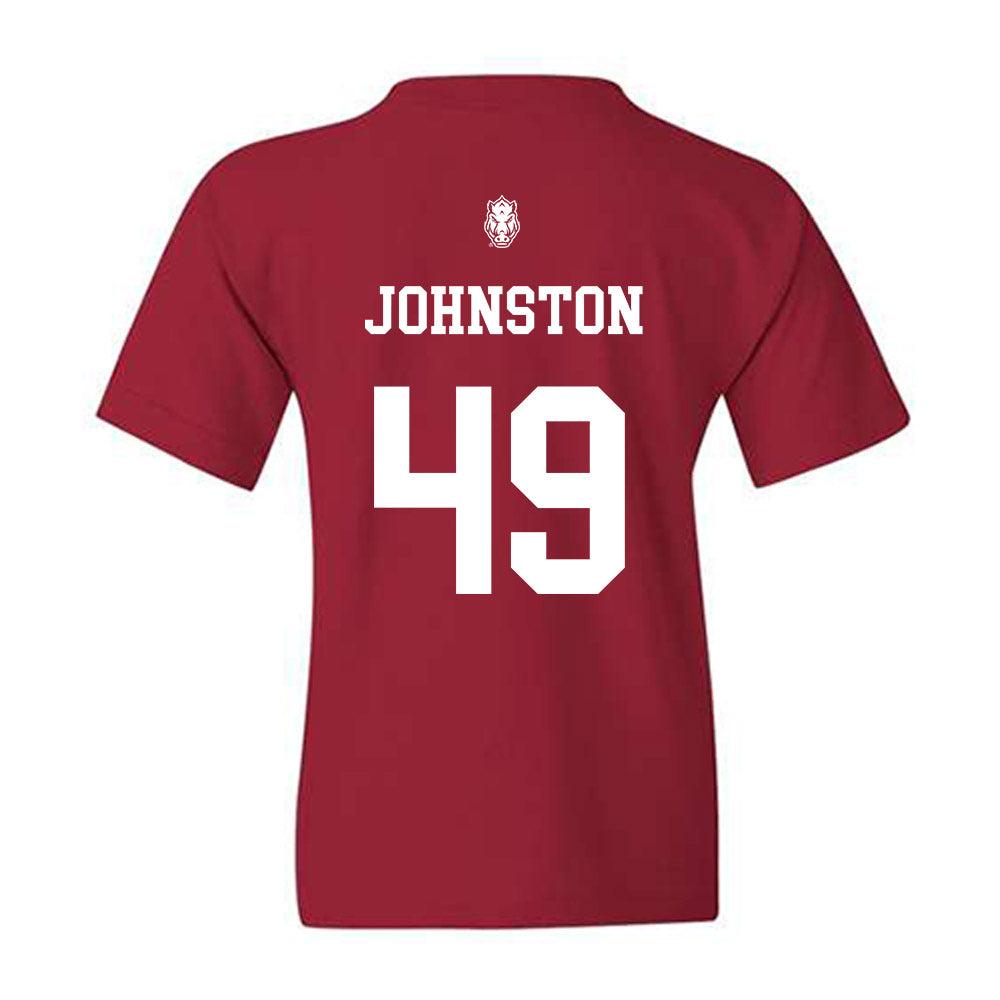 Arkansas - NCAA Football : Adam Johnston - Classic Shersey Youth T-Shirt-1