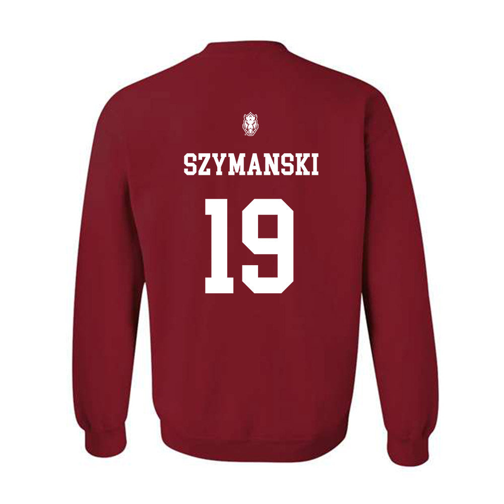 Arkansas - NCAA Women's Soccer : Paige Szymanski - Classic Shersey Crewneck Sweatshirt-1