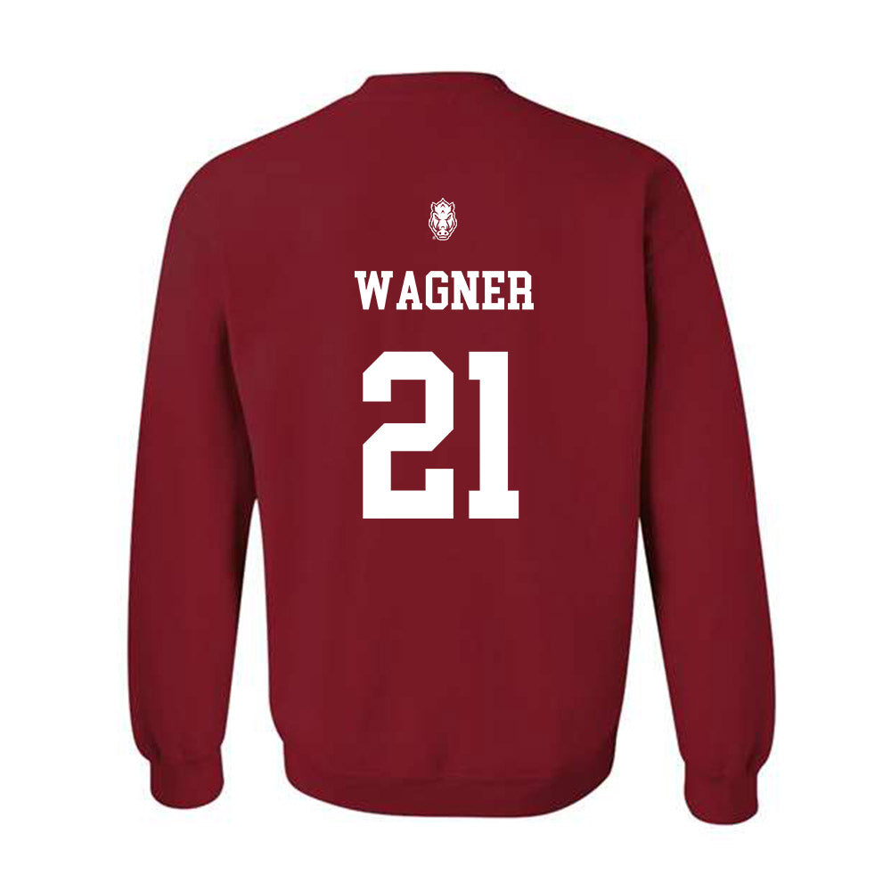 Arkansas - NCAA Men's Basketball : Dajuan Wagner - Classic Shersey Crewneck Sweatshirt-1