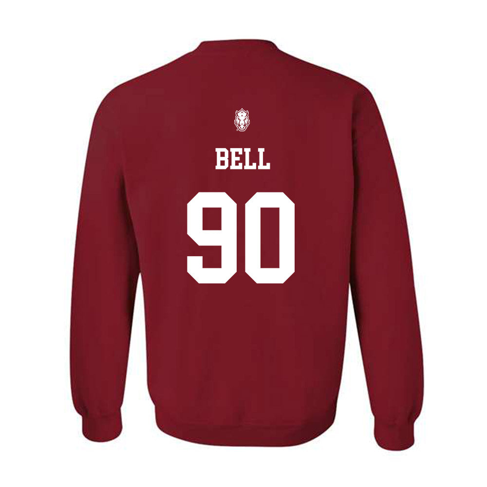 Arkansas - NCAA Football : Caleb Bell - Classic Shersey Crewneck Sweatshirt-1