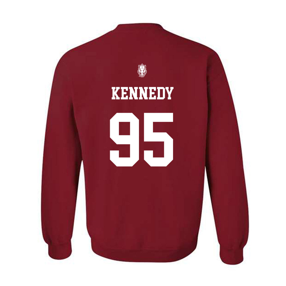 Arkansas - NCAA Football : Anthony Kennedy - Classic Shersey Crewneck Sweatshirt-1