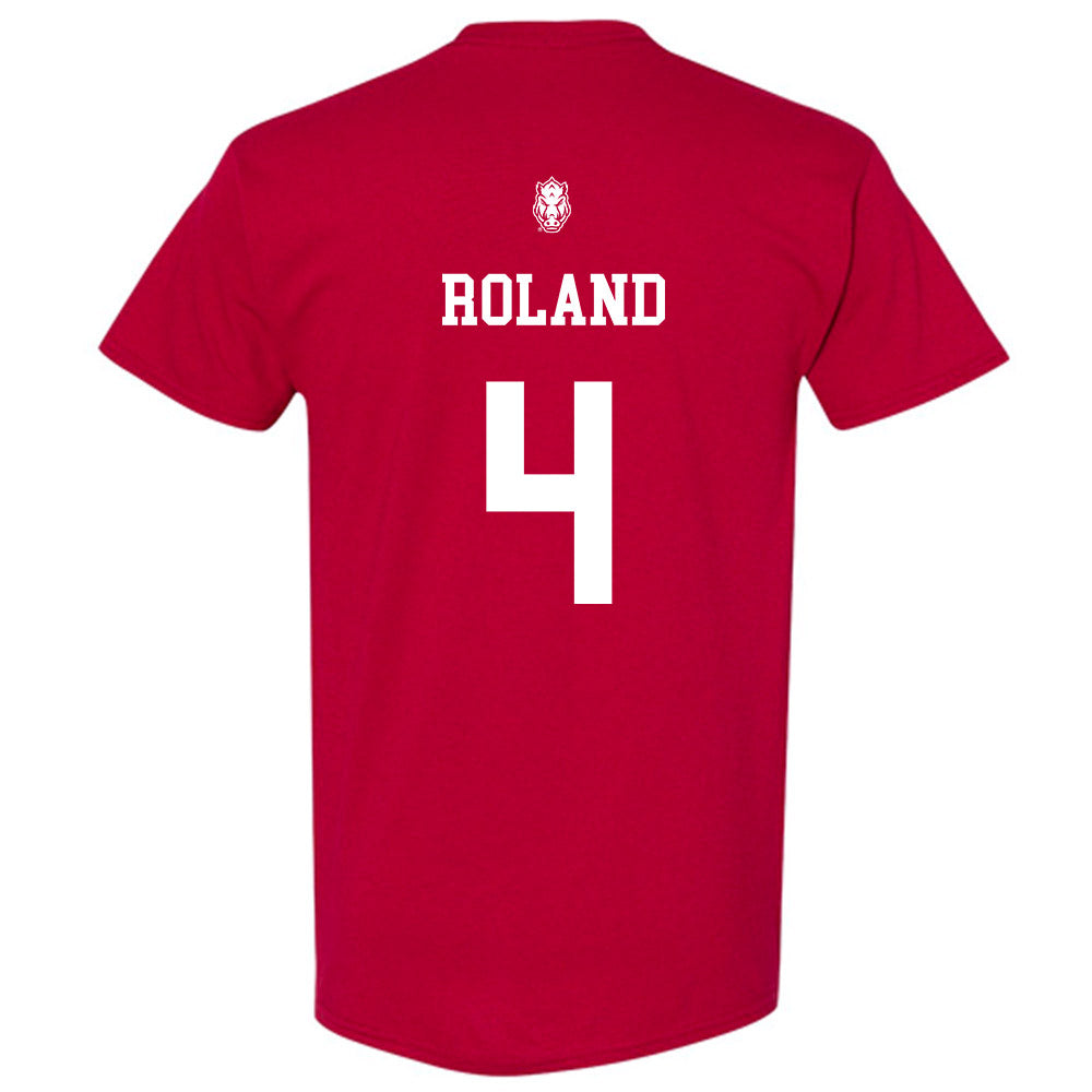Arkansas - NCAA Football : Lakhi Roland - Classic Shersey T-Shirt-1