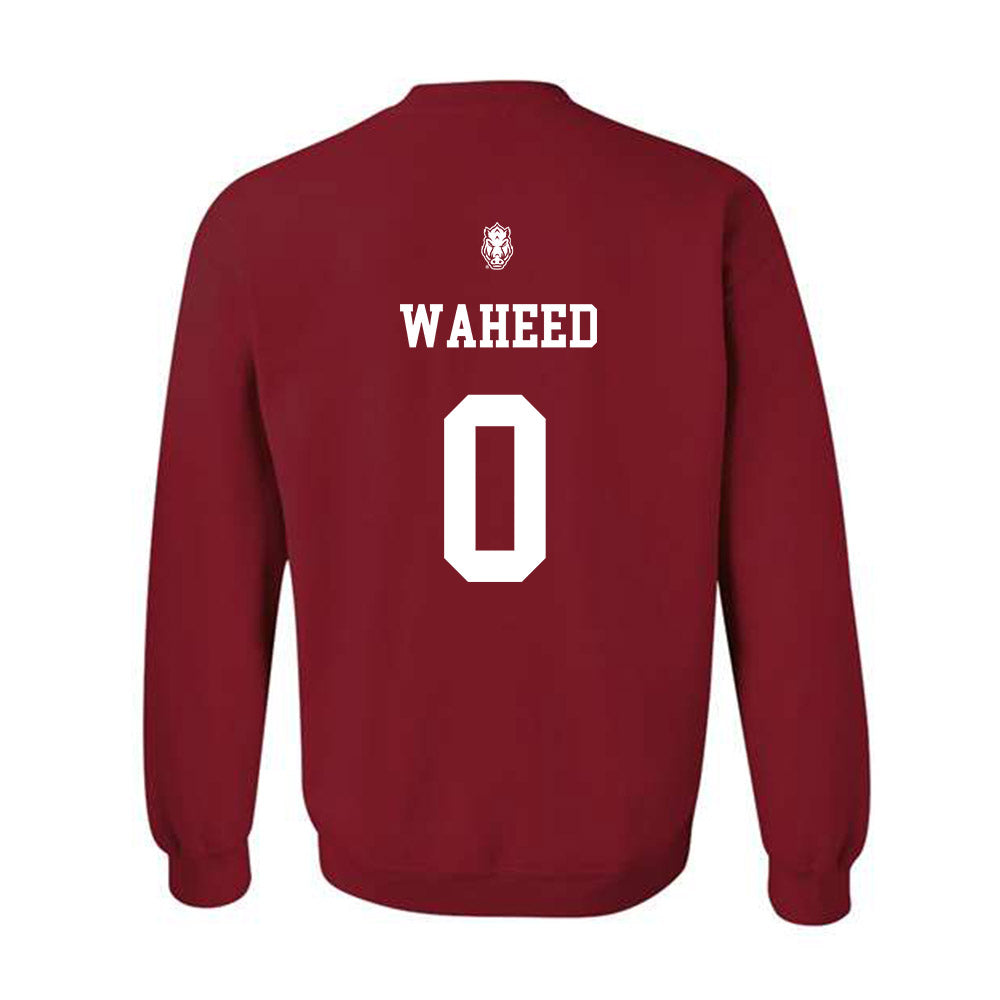 Arkansas - NCAA Women's Basketball : Beautiful Waheed - Classic Shersey Crewneck Sweatshirt-1