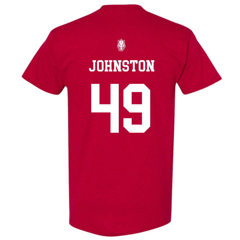 Arkansas - NCAA Football : Adam Johnston - Classic Shersey T-Shirt-1