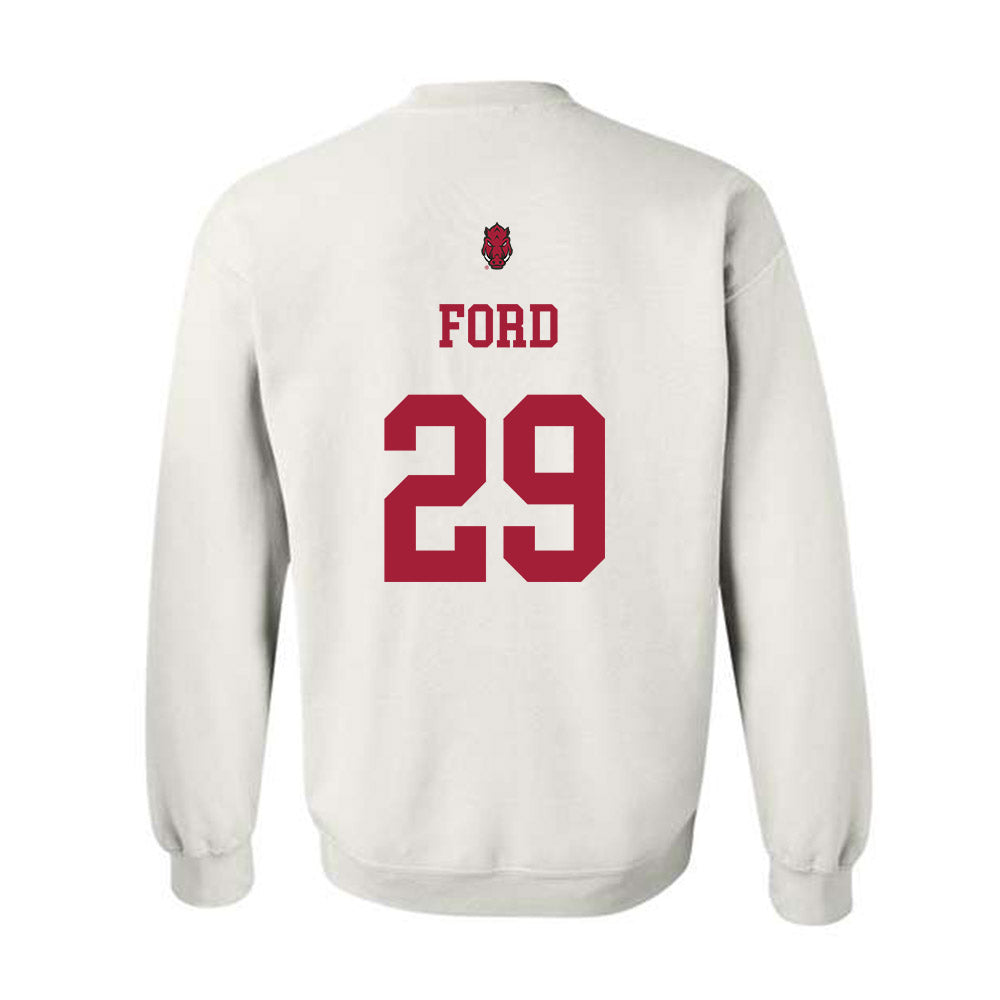 Arkansas - NCAA Football : Brandon Ford - Sports Shersey Crewneck Sweatshirt-1