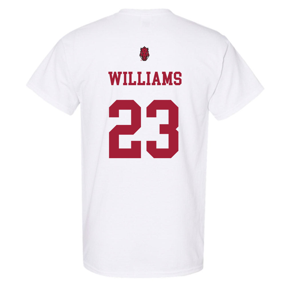 Arkansas - NCAA Football : Ian Williams - Sports Shersey T-Shirt-1