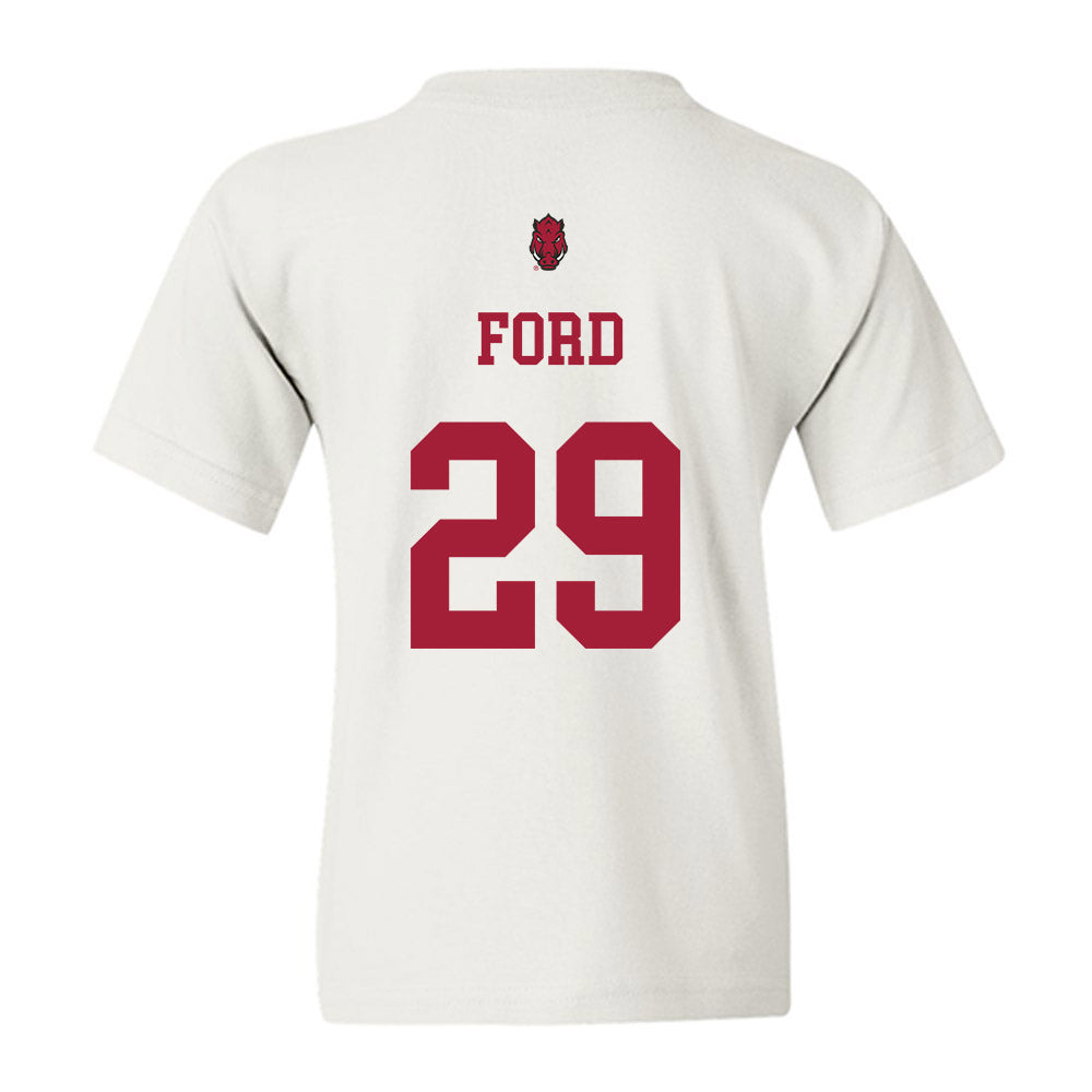 Arkansas - NCAA Football : Brandon Ford - Sports Shersey Youth T-Shirt-1