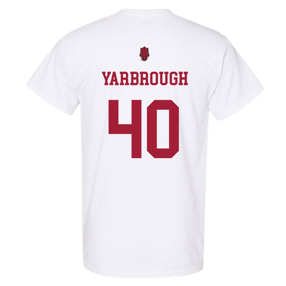 Arkansas - NCAA Football : Colton Yarbrough - Sports Shersey T-Shirt-1