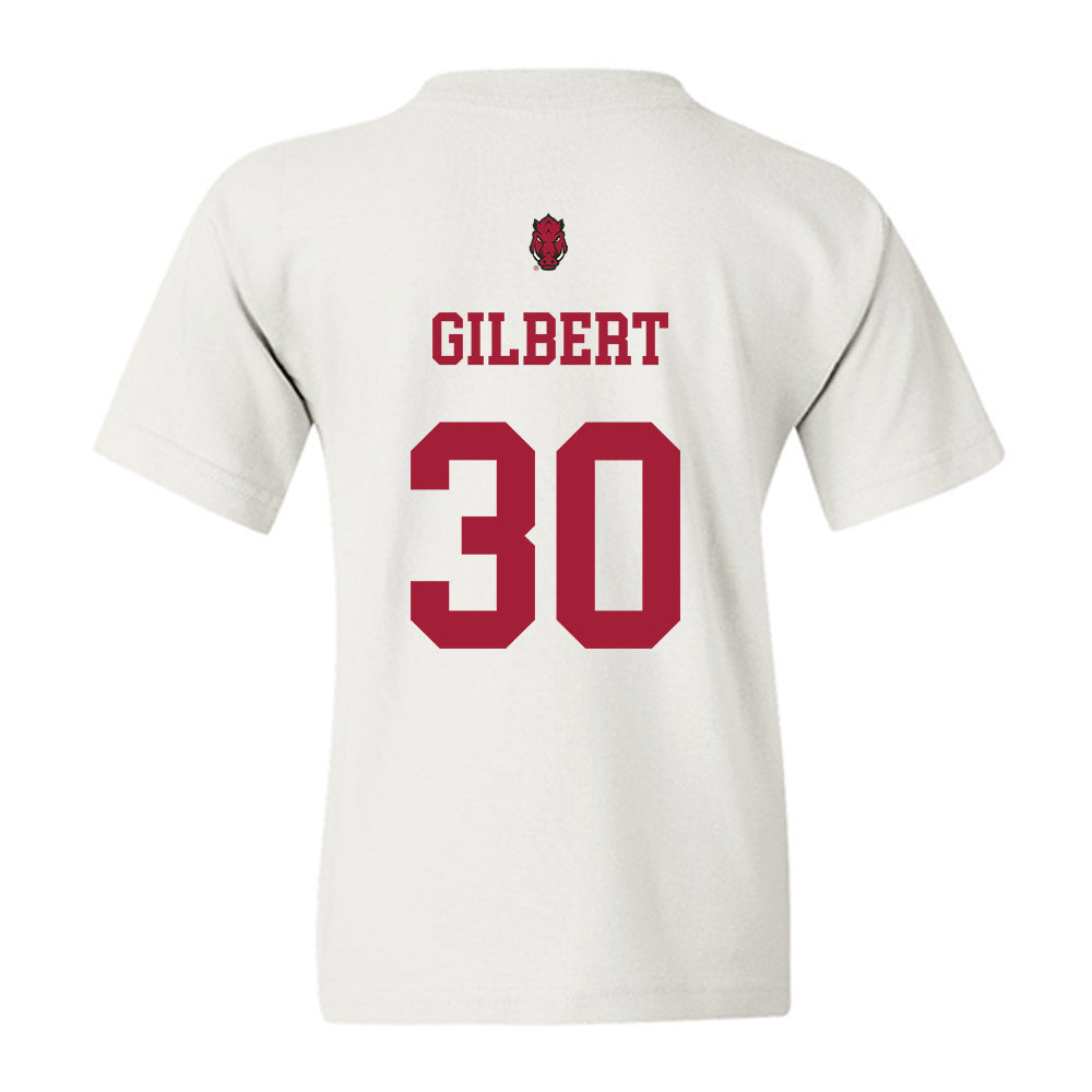 Arkansas - NCAA Football : Max Gilbert - Sports Shersey Youth T-Shirt-1