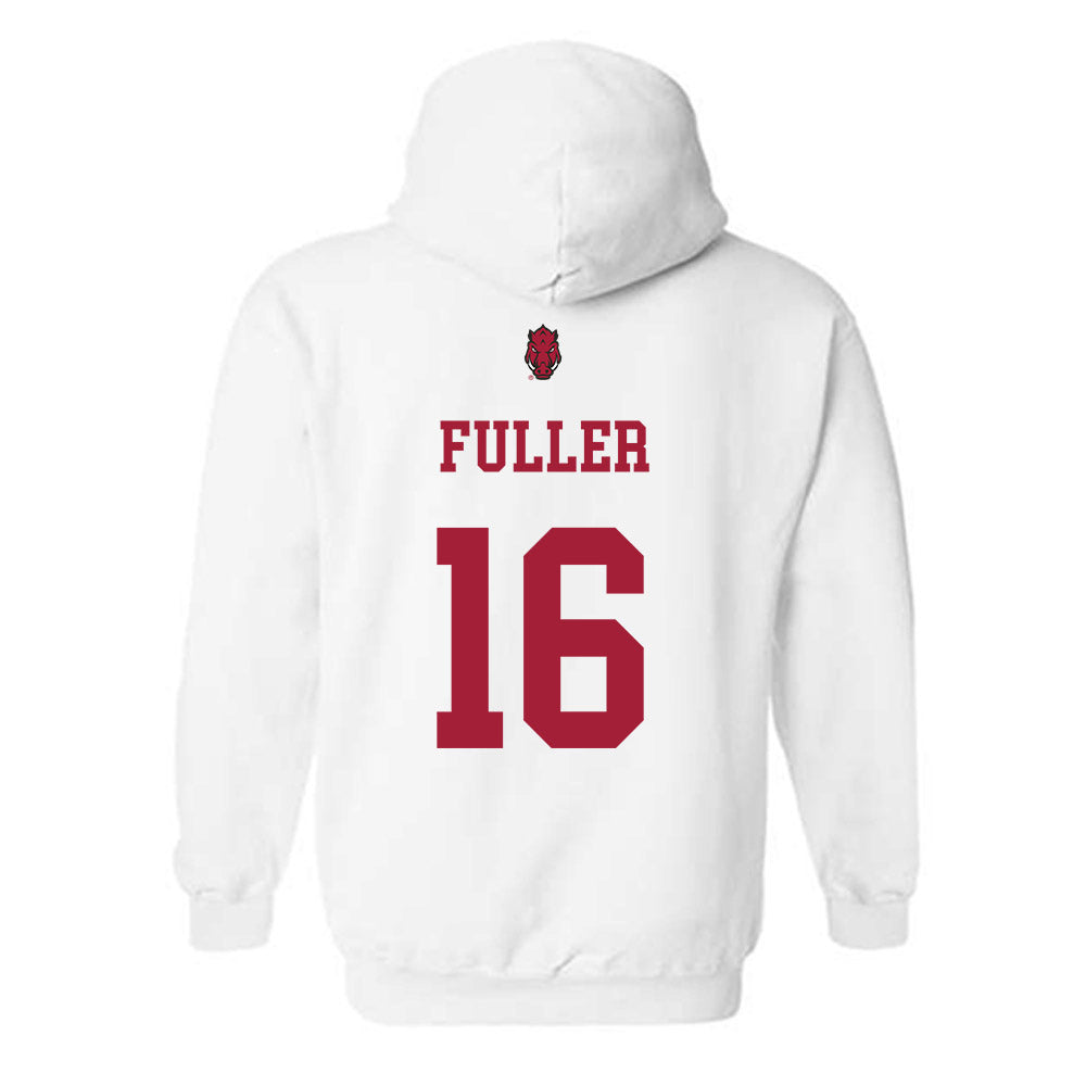 Arkansas - NCAA Football : Braeden Fuller - Sports Shersey Hooded Sweatshirt-1