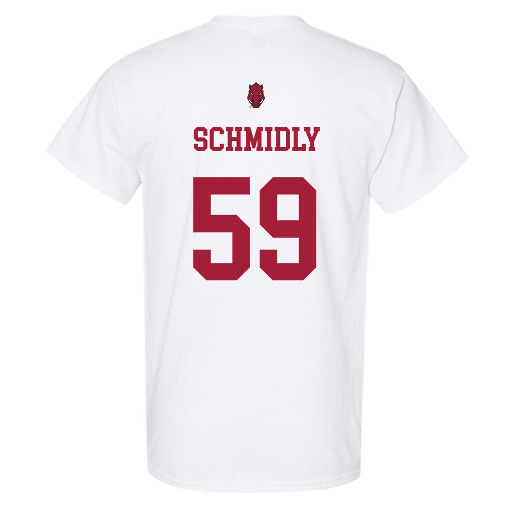 Arkansas - NCAA Football : Max Schmidly - Sports Shersey T-Shirt-1