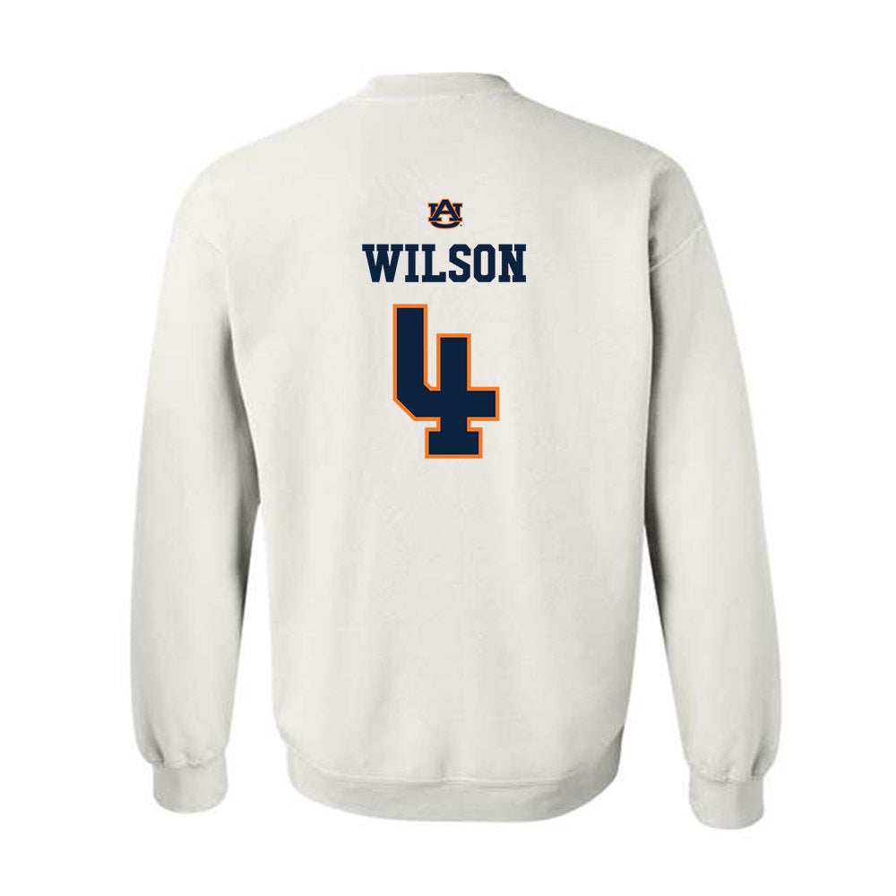 Auburn - NCAA Softball : Daigle Wilson - Sports Shersey Crewneck Sweatshirt-1