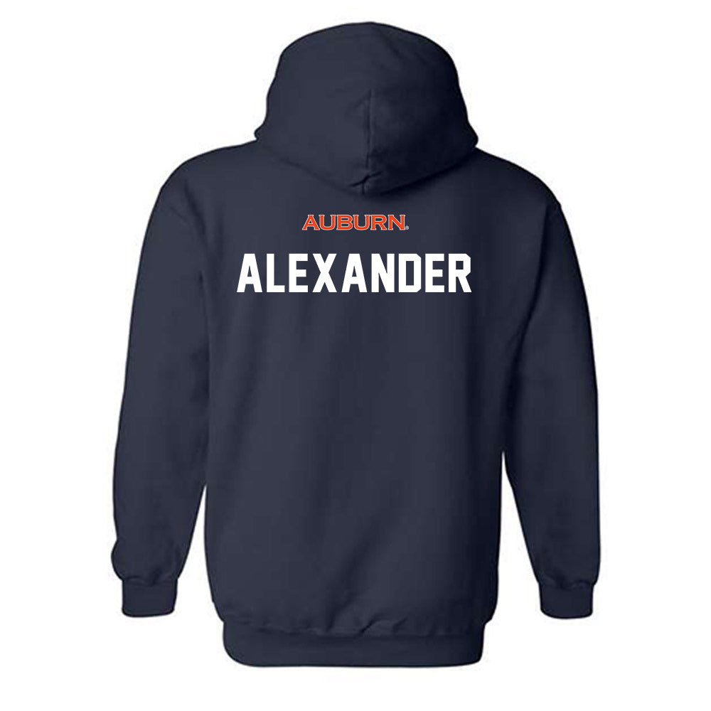Auburn - NCAA Equestrian : Jill Alexander - Classic Shersey Hooded Sweatshirt-1