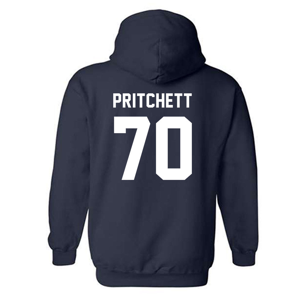 Auburn - NCAA Football : Parker Pritchett - Generic Shersey Hooded Sweatshirt-1