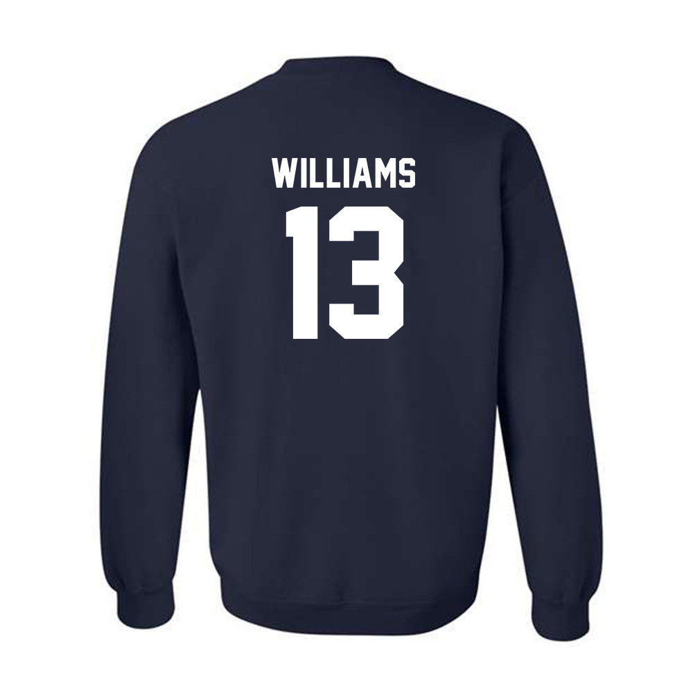 Auburn - NCAA Men's Basketball : Corey Williams - Generic Shersey Crewneck Sweatshirt-1