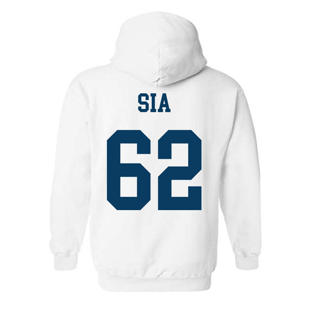 BYU - NCAA Football : Jr Sia - Hooded Sweatshirt-1