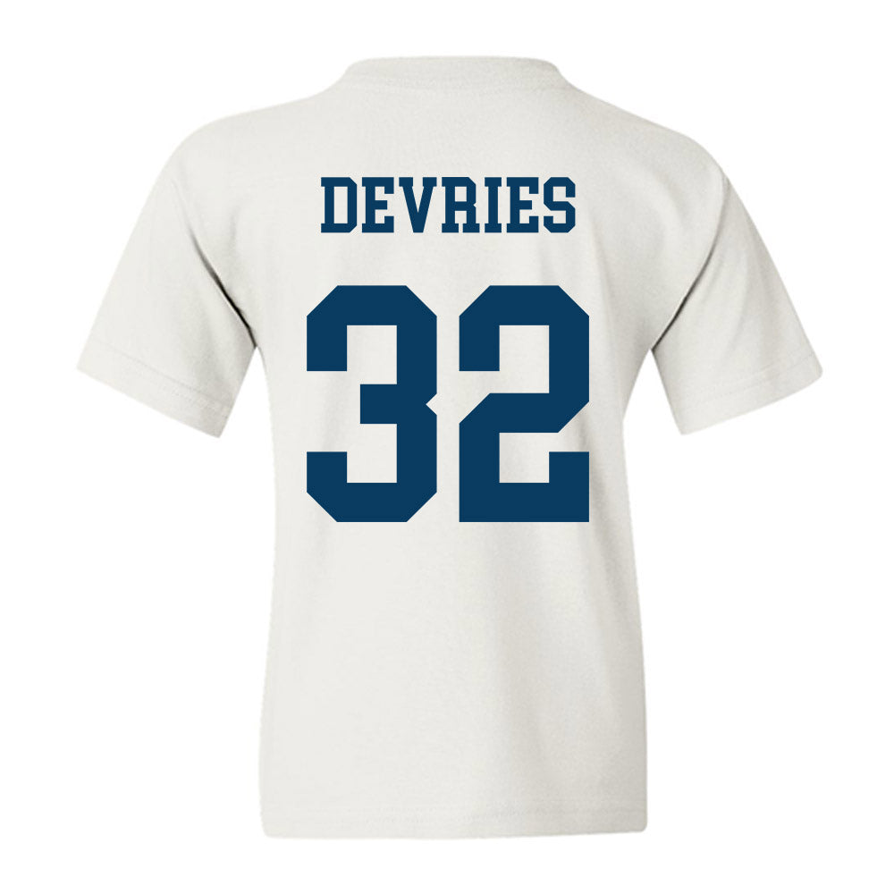 BYU - NCAA Football : Cannon DeVries - Youth T-Shirt-1