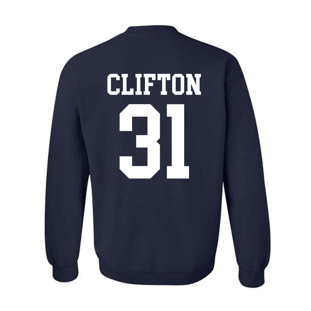 BYU - NCAA Football : Jake Clifton - Sports Shersey Crewneck Sweatshirt-1