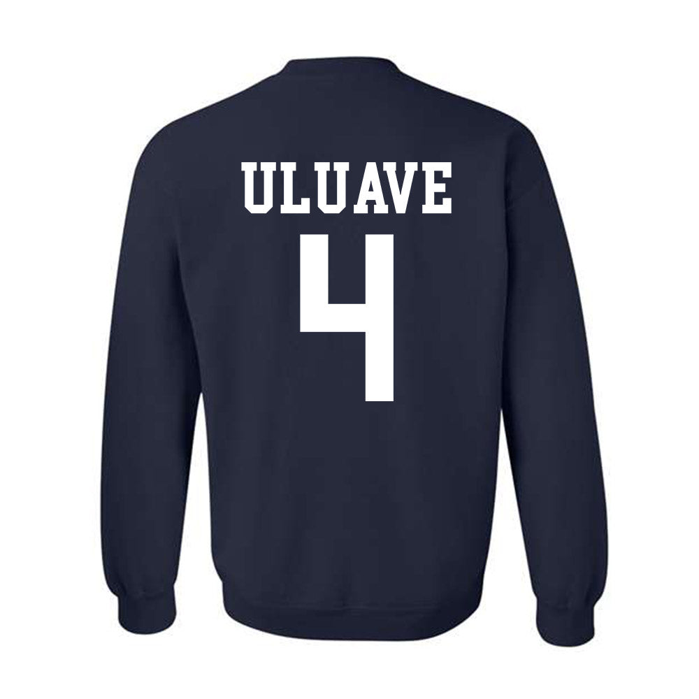 BYU - NCAA Football : Cade Uluave - Sports Shersey Crewneck Sweatshirt-1