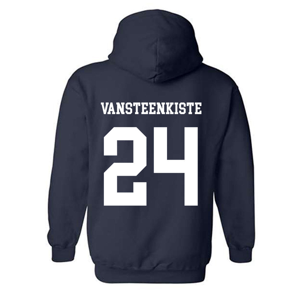 BYU - NCAA Football : Payton VanSteenkiste - Generic Shersey Hooded Sweatshirt-1