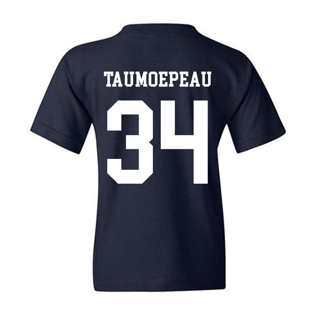 BYU - NCAA Football : Daniel Taumoepeau - Generic Shersey Youth T-Shirt-1