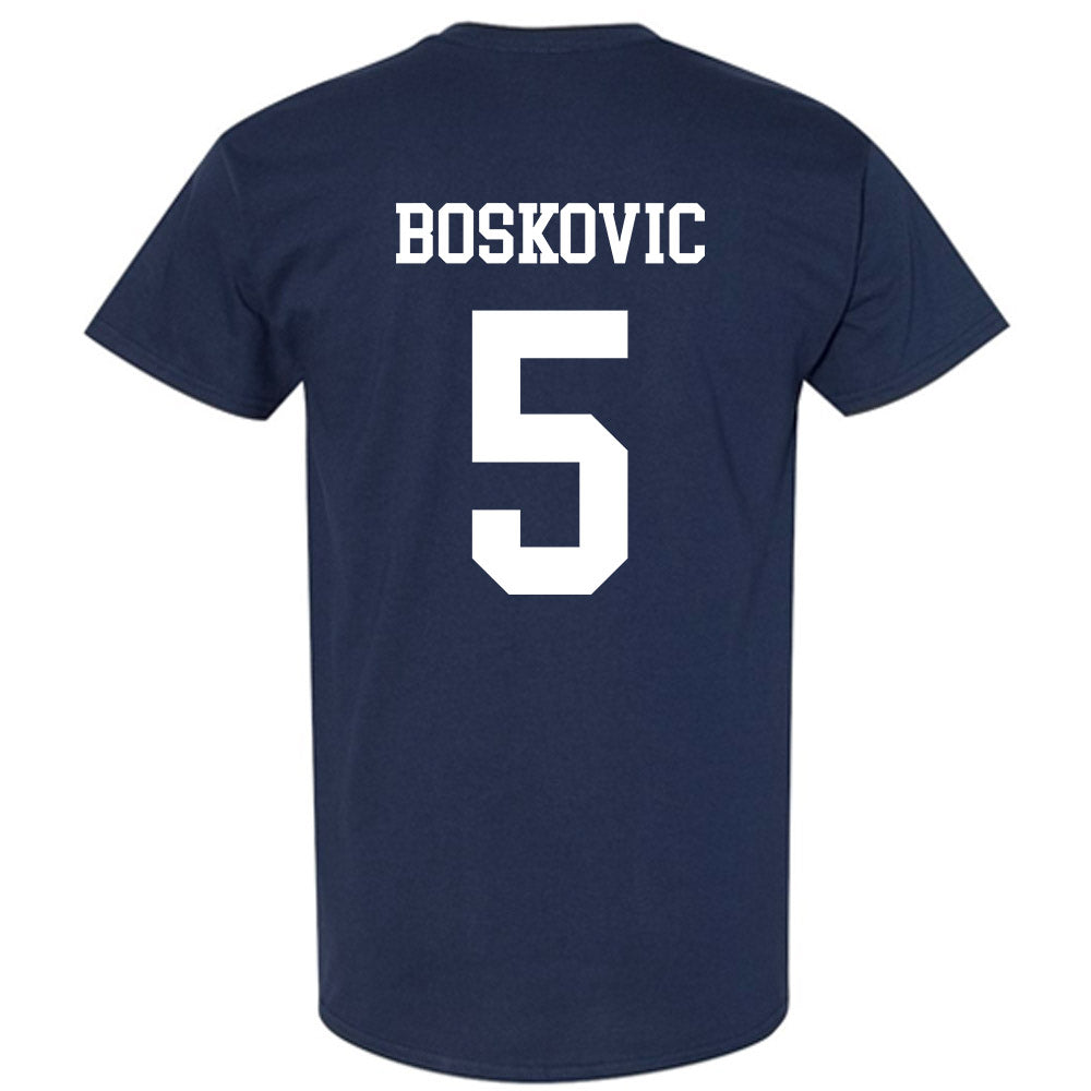 BYU - NCAA Men's Basketball : Mihailo Boskovic - Generic Shersey T-Shirt-1