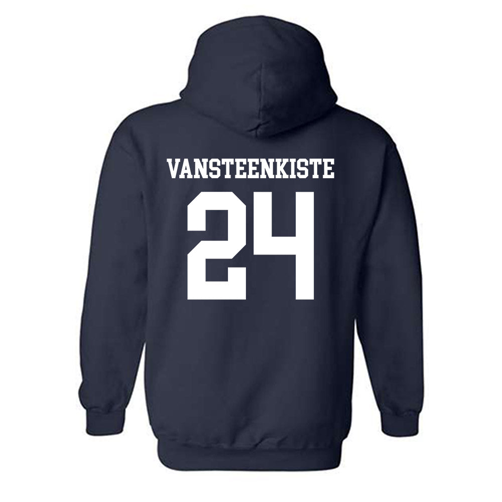 BYU - NCAA Football : Payton VanSteenkiste - Sports Shersey Hooded Sweatshirt-1