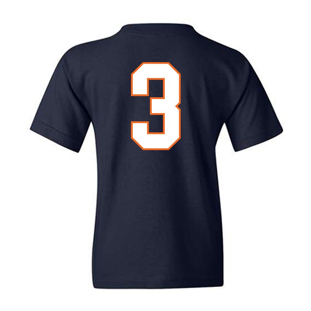 Virginia - NCAA Football : Kevon Gray - Youth T-Shirt-1