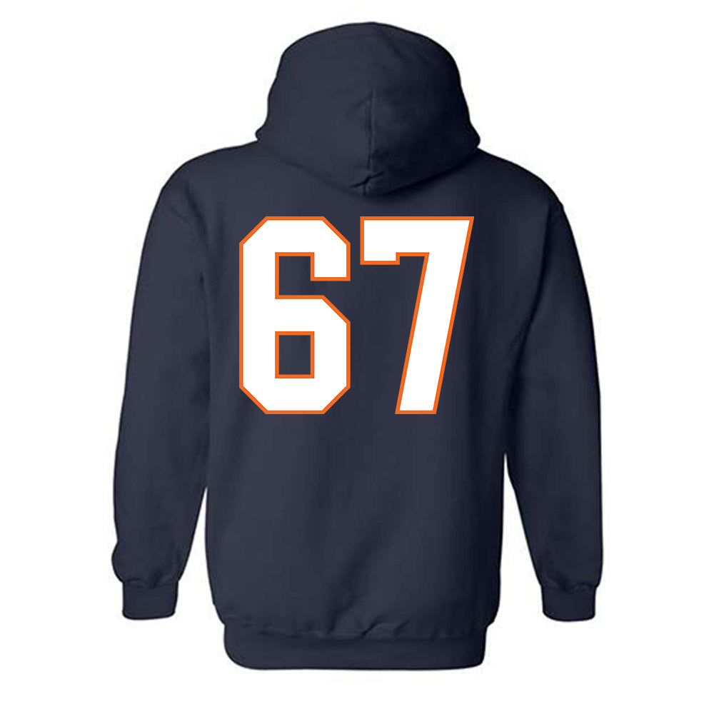 Virginia - NCAA Football : Will Rosen - Hooded Sweatshirt-1