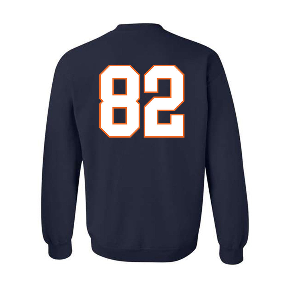 Virginia - NCAA Football : DaMari Carter - Crewneck Sweatshirt-1