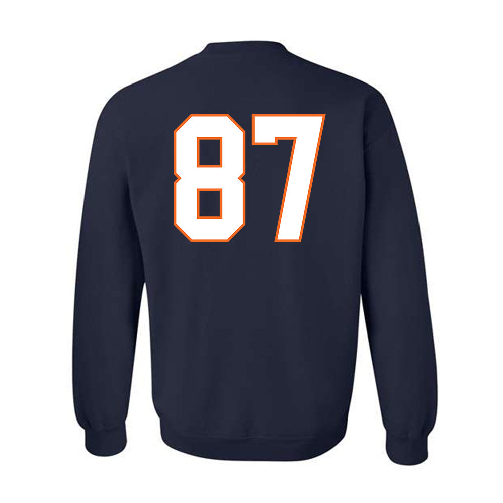 Virginia - NCAA Football : Justin Zames - Crewneck Sweatshirt-1