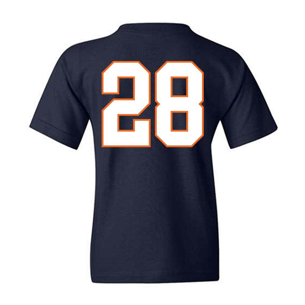 Virginia - NCAA Football : Noah Vaughn - Youth T-Shirt-1