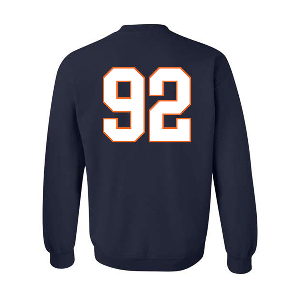 Virginia - NCAA Football : Jonathan Allen - Crewneck Sweatshirt-1