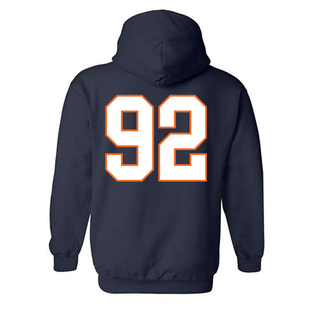 Virginia - NCAA Football : Jonathan Allen - Hooded Sweatshirt-1