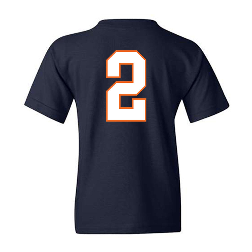 Virginia - NCAA Football : Donavon Platt - Youth T-Shirt-1