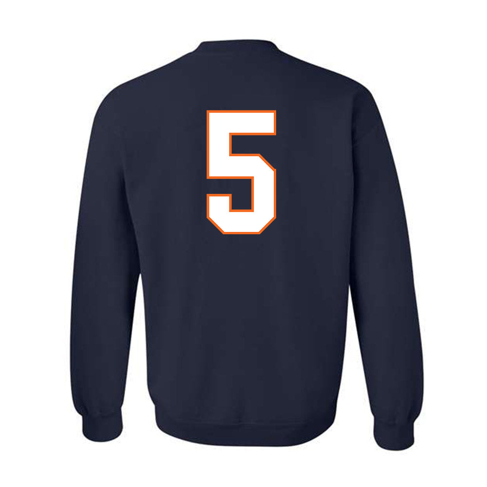 Virginia - NCAA Football : Kameron Courtney - Crewneck Sweatshirt-1