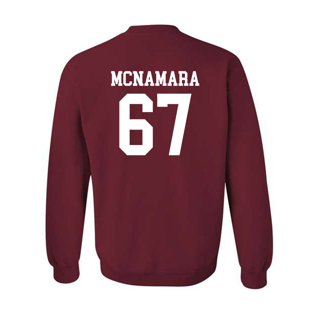 UMass - NCAA Football : William Mcnamara - Crewneck Sweatshirt-1