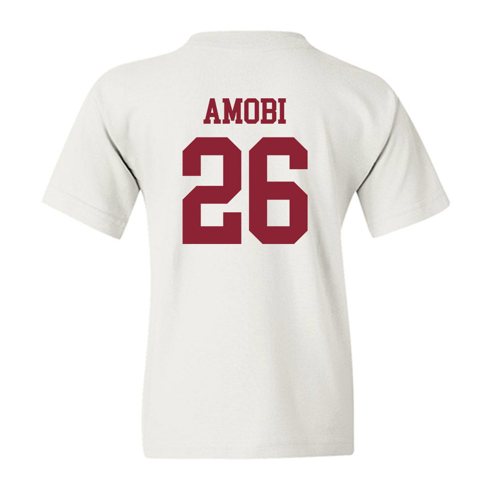 UMass - NCAA Football : Chibuzo Amobi - Youth T-Shirt-1