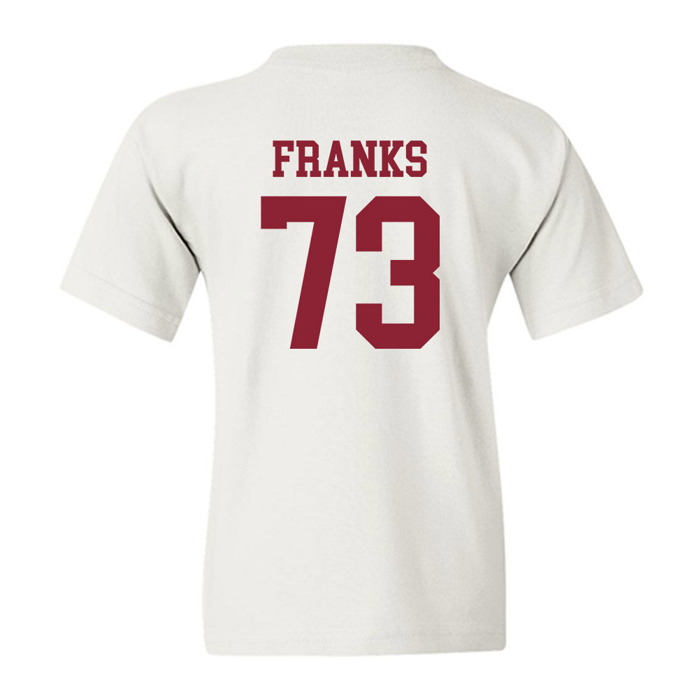 UMass - NCAA Football : Zachary Franks - Youth T-Shirt-1