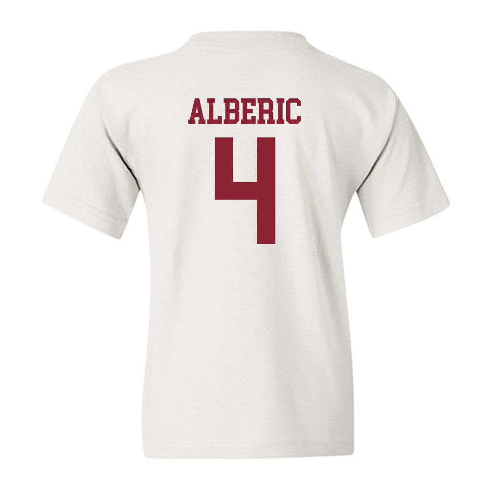 UMass - NCAA Football : Da'Marion Alberic - Youth T-Shirt-1